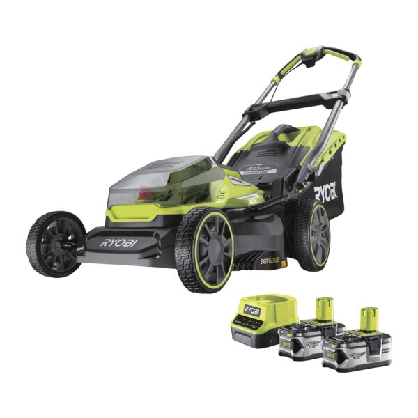 RYOBI Akku-Rasenmäher RY18LMX40A-240 18V 4Ah, 40cm Schnittbreite, 700m² Reichweite, Akku-Mulchgerät – Bild 2