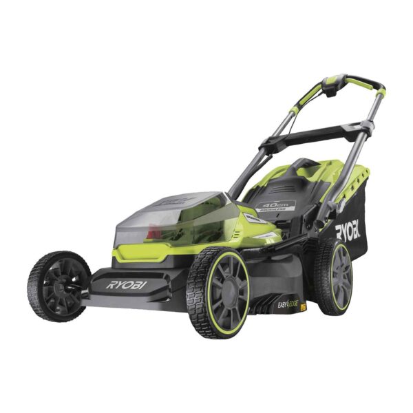 RYOBI Akku-Rasenmäher RY18LMX40A-0, ca 700m² Reichweite, 40cm Schnittbreite und Schnitthöhenverstellung, 18V – Bild 2