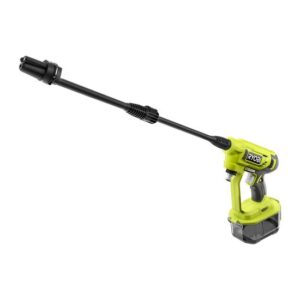 RYOBI Akku-Mitteldruckreiniger RY18PW22A-0, 3in1 Düse, 22 Bar, 6 Meter Siphon Schlauch, Druckreiniger, 18V