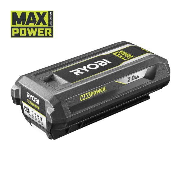 RYOBI Lithium-Akku RY36B20B MAX POWER 36V 2Ah, Li-Ion-Akku, Ersatzakku, Batterie, Lithium-Akku mit Einzellenüberwachung – Bild 2