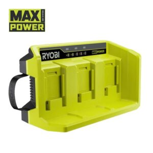 RYOBI Ladegerät RY36C3PA MAX POWER 36V, Charger, Ladestation für RYOBI 36 Volt Akkus, Ladestrom 4 A, 3 Steckplätze