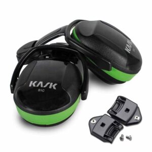 KASK Gehörschutz Set für Schutzhelme Plasma, Superplasma & HP,  Kapselgehörschutz inkl. Adapter