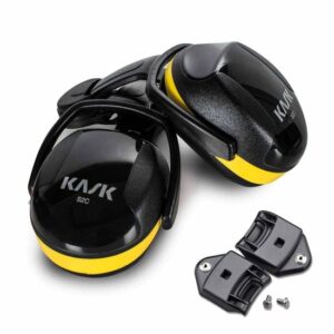 KASK Gehörschutz Set für Schutzhelme Plasma, Superplasma & HP,  Kapselgehörschutz inkl. Adapter
