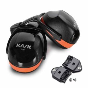 KASK Gehörschutz Set für Schutzhelme Plasma, Superplasma & HP,  Kapselgehörschutz inkl. Adapter