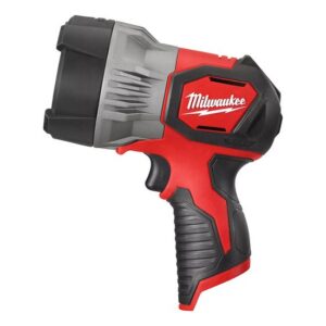 Milwaukee LED-Akku-Punktstrahler M12 SLED-0 Bühnenlicht, Werkstattstrahler bis zu 750 Lumen, 12V