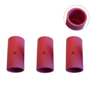 WIG Gasdüse für Gaslinse, Keramikdüse für WIG-Brenner SR17 / SR18 / SR26, VPE 3 Stück