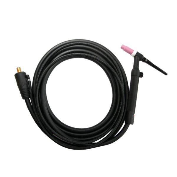 Telwin ST26V WIG Schlauchpaket 4 Meter 220 A WIG-Brenner gasgekühlt Stecker DX50 – Bild 2