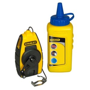 STANLEY FatMax Schlagschnur-Set STHT0-47244 9m - blaue Kreide, Markierungsschnur