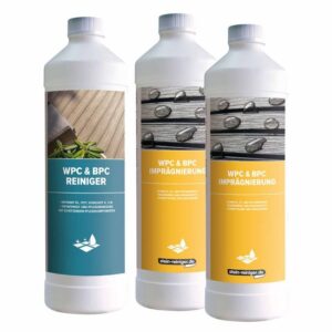 stein-reiniger WPC & BPC Reiniger 1L & Imprägnierung 2L Set - Reinigung & Pflege