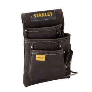 STANLEY Werkzeugtasche, Hammertasche STST1-80114 - aus echtem Büffelleder  - großer Stauraum