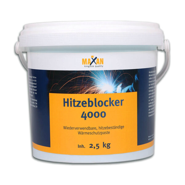 MAXAN Hitzeblocker 4000 - Hitzeschutz Paste, Isolierpaste, Schweißer-Paste, Schutzpaste 2,5 kg – Bild 2