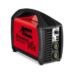 TELWIN Tecnica 171/S Elektrodenschweißgerät und WIG-Schweißgerät mit DC Inverter-Technik mit Streifenzündung 10 - 150 A