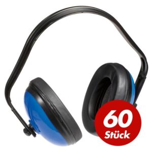 TECTOR Kapselgehörschutz WAVE Gehörschutz, Gehörschutzkapsel 25dB - variabel einstellbar - VPE 60 Stück