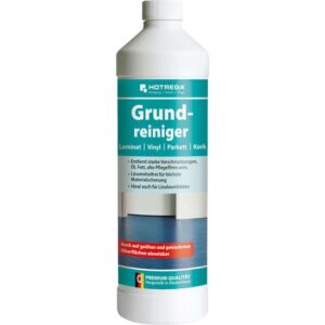 HOTREGA Grundreiniger Laminat, Vinyl, Parkett, Kork - Intensiv-Reiniger Bodenreiniger 1 Liter