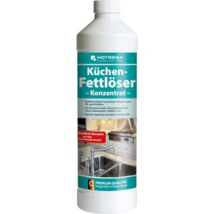 HOTREGA Küchen Fettlöser Konzentrat 1L - Küchenreiniger gegen Öl- / Fett Flecken