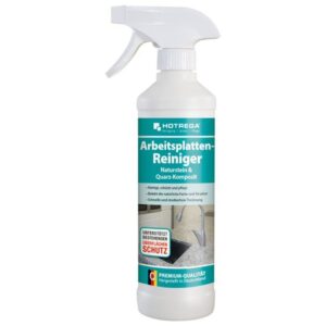 HOTREGA Arbeitsplatten Reiniger Naturstein & Quarz Komposit 500ml - für Tischplatten, Küchenarbeitsplatten