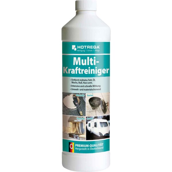 HOTREGA Multi Kraftreiniger 1 Liter - umweltneutral, materialschonend – Bild 2