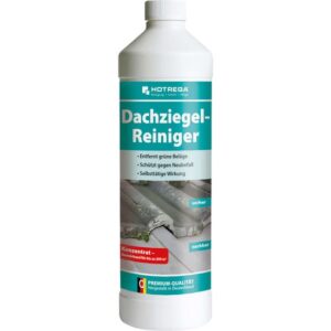 HOTREGA Dachziegel Reiniger Konzentrat - Dachreiniger, Ziegelreiniger 1 Liter