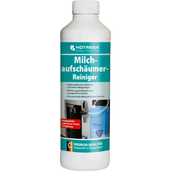 HOTREGA Milchaufschäumer Reiniger 500 ml - Geruchsvernichtend und Antibakteriell – Bild 2
