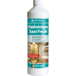 HOTREGA Badreiniger Sani Fresh 1 Liter Konzentrat, Sanitär-Reiniger - WC, Dusche