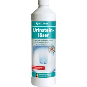 HOTREGA Urinsteinlöser - Urinsteinentferner, WC Entkalker, Urinal und Toilette reinigen - 1 Liter