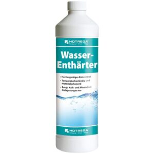 HOTREGA Wasser Enthärter, Wasserentkalker, Wasserenthärtung - Konzentrat 1 Liter