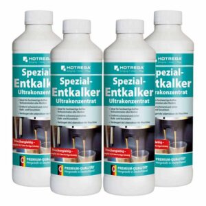 HOTREGA Spezial Entkalker Ultrakonzentrat 500 ml - Kaffeemaschine entkalken Entkalker für Kaffeevollautomaten