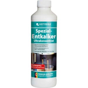 HOTREGA Spezial Entkalker Ultrakonzentrat Kaffeemaschine entkalken Entkalker für Kaffeevollautomaten 500ml