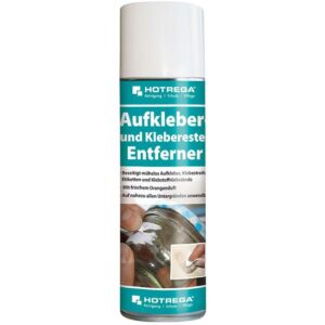 HOTREGA Aufkleber und Klebereste Entferner 300 ml - Klebstoff Spezial-Reiniger