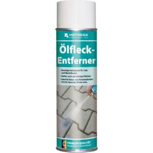 HOTREGA Ölfleck Entferner Ölflecken einfach und schnell entfernen hochwirksames Profi Produkt 500ml