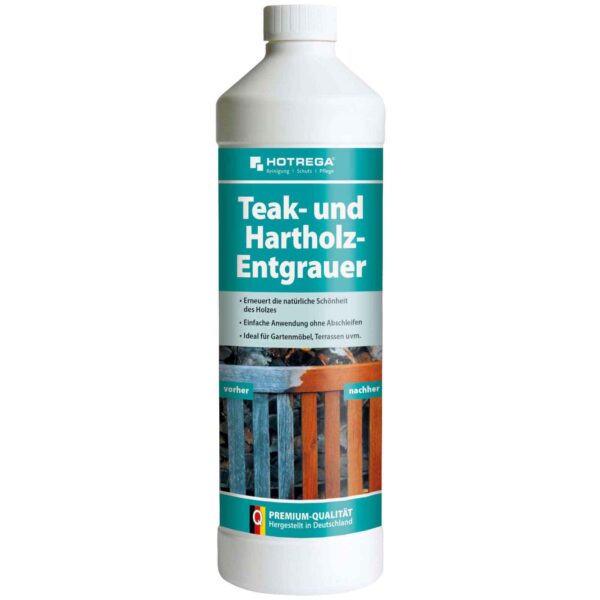 HOTREGA Teakholz und Hartholz Entgrauer 1L – Bild 2