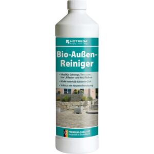 HOTREGA Bio Außen Reiniger 1L - Profi Reiniger für Hof, Terrasse, Stein und Holz