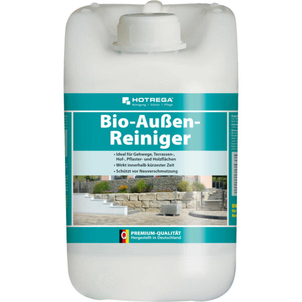 HOTREGA Bio Außen Reiniger 5 L - Reinigung und Pflege von Stein- und Holzflächen im Außenbereich – Bild 2