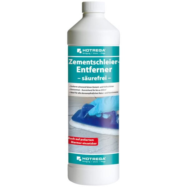 HOTREGA Zementschleier Entferner säurefrei 1L Konzentrat - für Naturstein, Kunststein – Bild 2