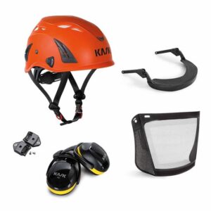KASK Forstschutzhelm Plasma AQ, Forstschutz, Forsthelm, Schutzhelmkombination, Kopfschutz, Visier, Gehörschutz, KWF Profi