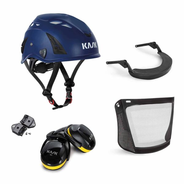 KASK Forstschutzhelm Plasma AQ, Forstschutz, Forsthelm, Schutzhelmkombination, Kopfschutz, Visier, Gehörschutz, KWF Profi – Bild 2