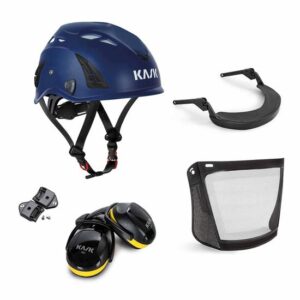 KASK Forstschutzhelm Plasma AQ, Forstschutz, Forsthelm, Schutzhelmkombination, Kopfschutz, Visier, Gehörschutz, KWF Profi