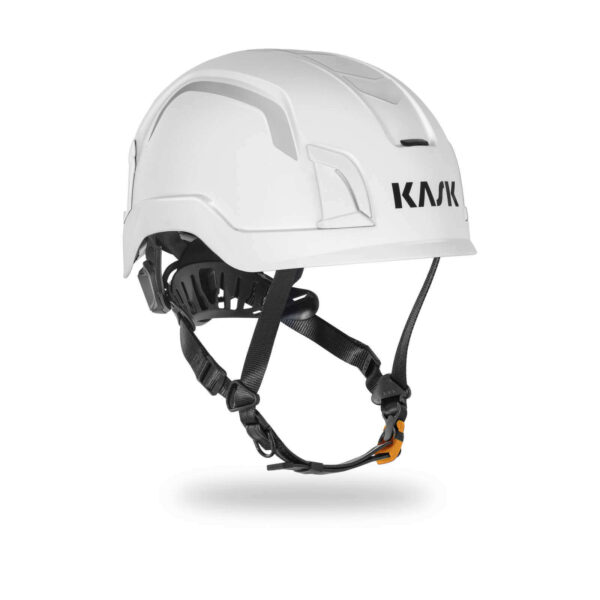 KASK Schutzhelm ZENITH X Hi-Viz, fluoreszierender Bauhelm, Kletterhelm, Arbeitshelm, Drehrad, EN397, EN50365 – Bild 2