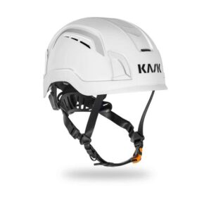 KASK Schutzhelm ZENITH X Air Hi-Viz, belüfteter fluoreszierender Bauhelm, Kletterhelm, Arbeitshelm, Drehrad, EN397, EN50365