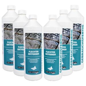 stein-reiniger Flechten Entferner 1 L - Flechten stoppen und entfernen, Pilz-Entferner, Algen-Entferner, Flechtenentferner, Algenentferner