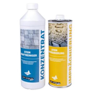 stein-reiniger.de: Stein Kraftreiniger Konzentrat 1 L, Stein Imprägnierung 1 L SET