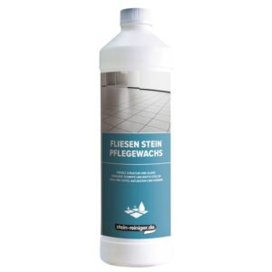 stein-reiniger Fliesen Stein Pflegewachs Konzentrat 1 Liter, für unglasierten Cotto, Naturstein, Keramik