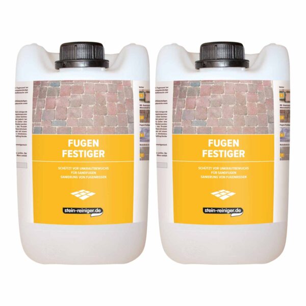 stein-reiniger Fugenfestiger Fugenschutz Unkrautschutz Sandfugen 2x 5L Kanister. Sanierung von Fugenrissen – Bild 2