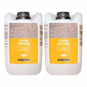 stein-reiniger Fugenfestiger Fugenschutz Unkrautschutz Sandfugen 2x 5L Kanister. Sanierung von Fugenrissen