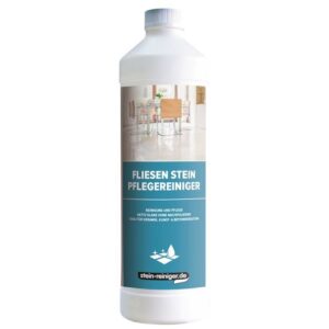 stein-reiniger Fliesen Stein Pflegereiniger Konzentrat 1 Liter, Steinpflegemittel für alle Keramik-, Kunst- und Betonsteinfliesen