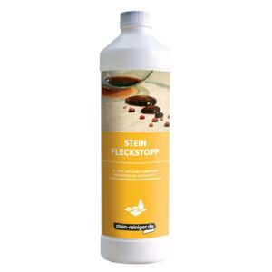 stein-reiniger Imprägnierung Stein-Fleckstopp 1 Liter, lösemittelfrei, ölabweisend, für saugfähige Steinflächen