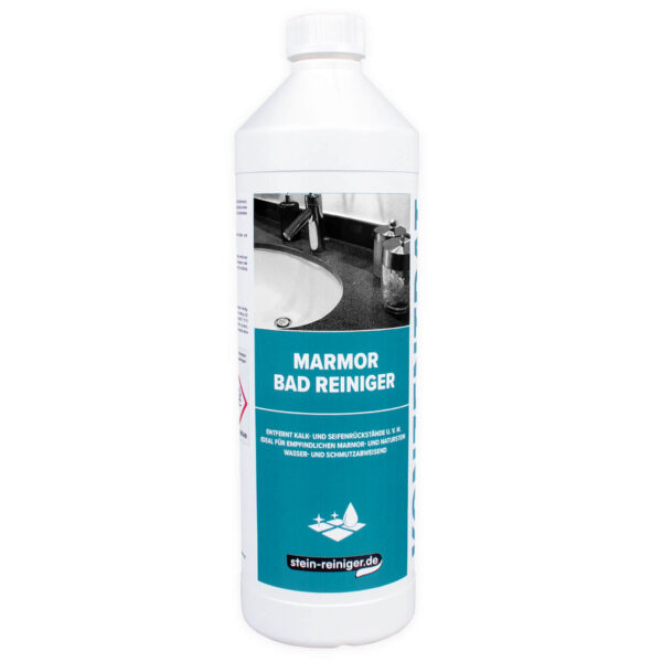 stein-reiniger.de Marmor Bad Reiniger, Badreiniger, Mamor reinigen Konzentrat 1L – Bild 2