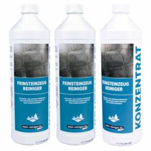 stein-reiniger Feinsteinzeug Reiniger Konzentrat x 1 Liter - intensive Reinigung und Pflege für Feinsteinzeugfliesen