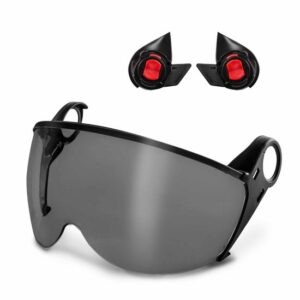 KASK Visier Zen für Schutzhelme Zenith + 2x Visieradapter - Gesichtsschutz - Zubehör - Visier aus Polycarbonat