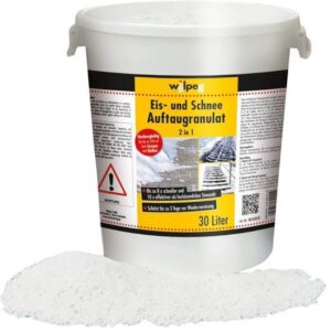 WILPEG Eis- & Schnee Auftaugranulat 2in1 - das bessere "Streusalz" - 30 Liter Eimer